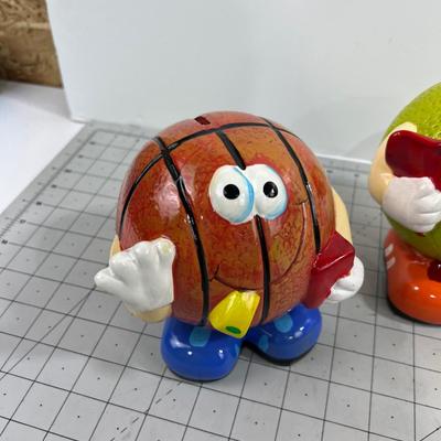 (4) Ceramic BALL Banks!!