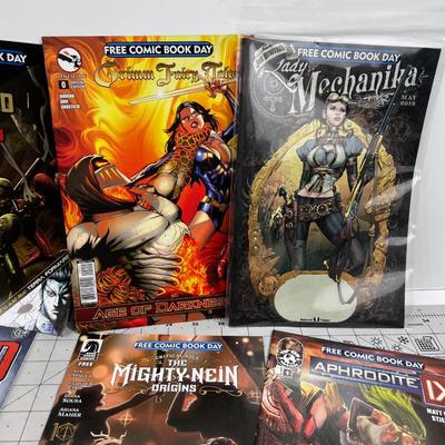 Free Comic Book Day, Mixed Lot Collection 