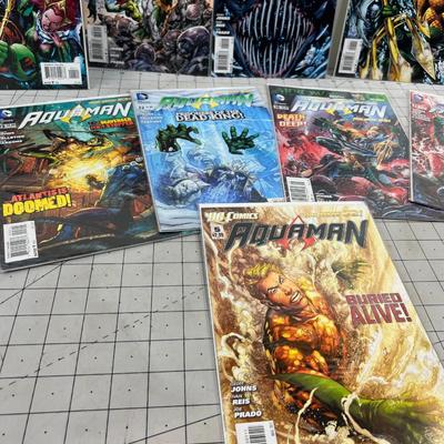 Aqua Man Comics Several issues including #1