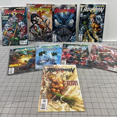 Aqua Man Comics Several issues including #1