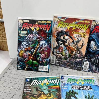 Aqua Man Comics Several issues including #1