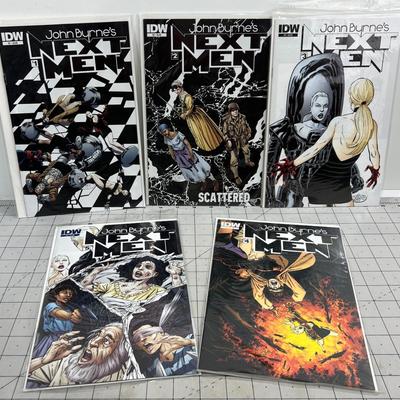 NEXT MEN Comic Volume 3 1 through 5 