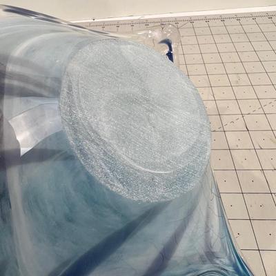 Square ish Shaped Glass Murano Bowl 