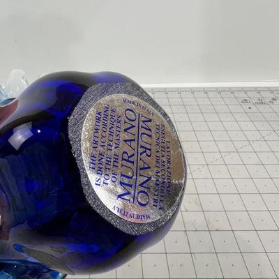 3 Small Votive Style Candle Holders or just Art! Murano