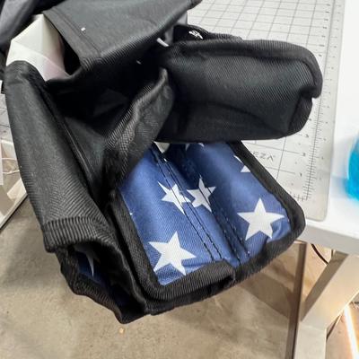 Patriotic FLAG Foldup Chairs NEW 