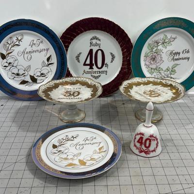 Anniversary China 40, 45 and 50 YEARS!!! 
