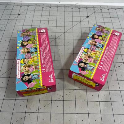 (2) Barbie  5"Chelsea Dolls 
