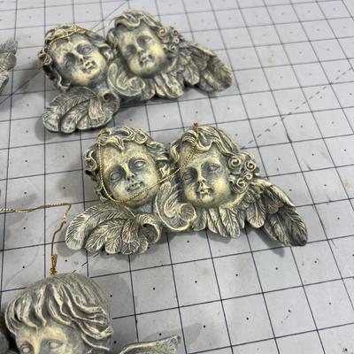 Angel Ornament (5) NEW Resin Material 