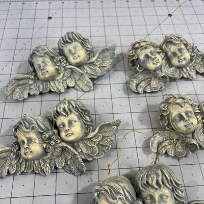 Angel Ornament (5) NEW Resin Material 