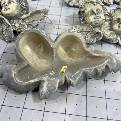 Angel Ornament (5) NEW Resin Material 