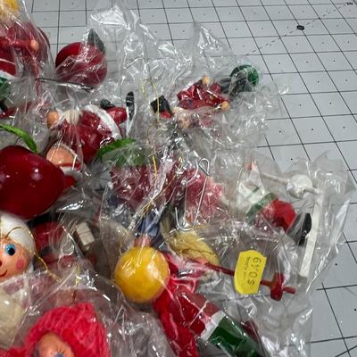 All Hand Painted Wood from the 70's VINTAGE