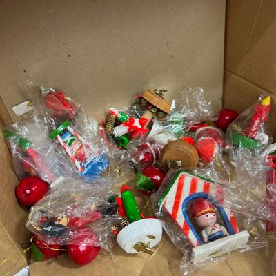 All Hand Painted Wood from the 70's VINTAGE