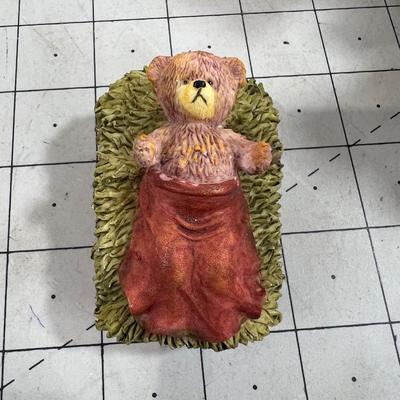 Holy Nativity BEARS with Baby Bear Jesus 