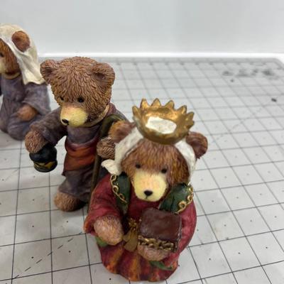 Holy Nativity BEARS with Baby Bear Jesus 