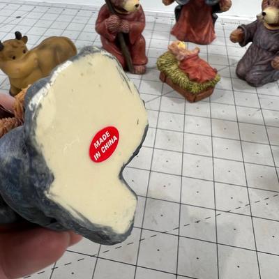 Holy Nativity BEARS with Baby Bear Jesus 