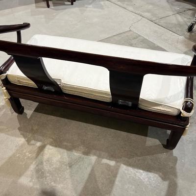 Rosewood Asian Sofa 