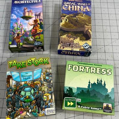 (4) 2+ Player Games: Fortress, Take Stock and More