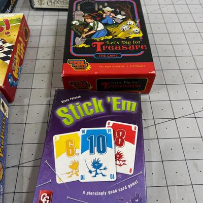 (6) 2+ Player Games: Worm Up, Let's Dig for Treasure, And More