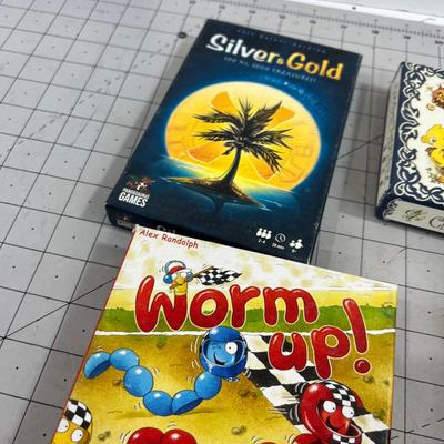 (6) 2+ Player Games: Worm Up, Let's Dig for Treasure, And More