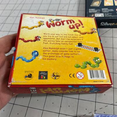 (6) 2+ Player Games: Worm Up, Let's Dig for Treasure, And More