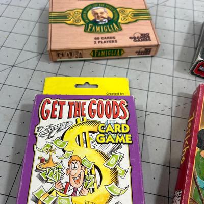 (4) Card Games: Jericho, Get the Goods and More