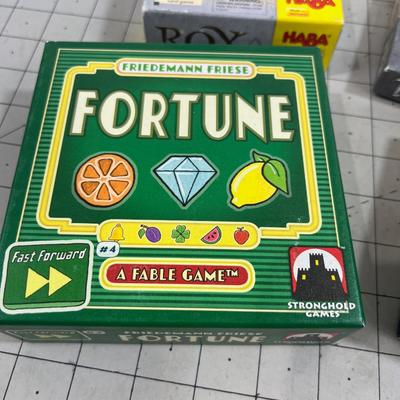 (4) Card Games: Fortune, Insidious Sevens  and More