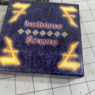 (4) Card Games: Fortune, Insidious Sevens  and More