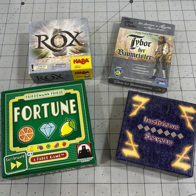 (4) Card Games: Fortune, Insidious Sevens  and More