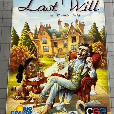 LAST WILL of Vladimir Suchy Game