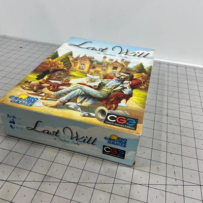 LAST WILL of Vladimir Suchy Game