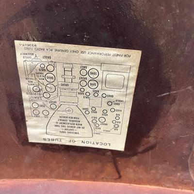 WOW! Old T.V. Has to be from the 1950's 