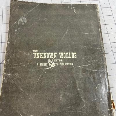 Unknown Worlds Fantasy Anthology 1948