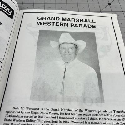 UTE Stampede Program 1989, Nephi Utah