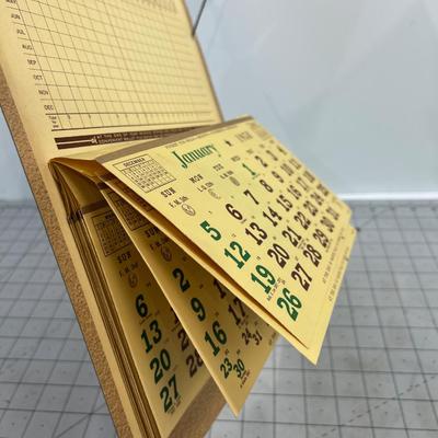 DESCHUTES 1958 Farmer Co-Op Calendar (Oregon) 