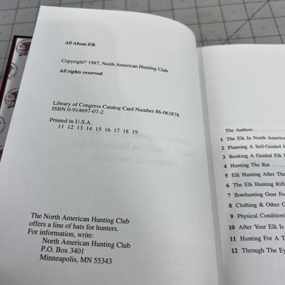 All About Elk Book
