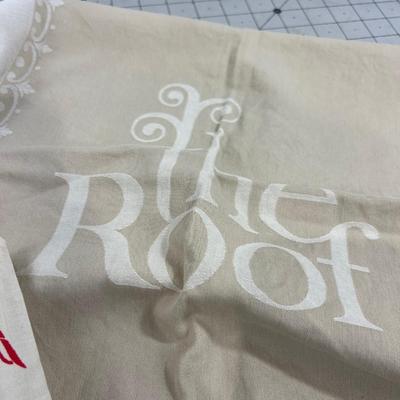 Linens from the Old Hotel Utah - Table Cloth & 1 Napkin