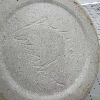 Studio Art Pottery Serving Bowl ORIGINAL By Bruce Larrabee 