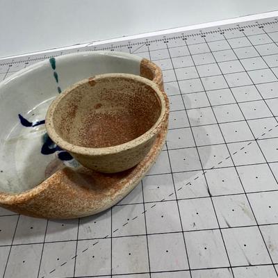 Studio Art Pottery Serving Bowl ORIGINAL By Bruce Larrabee 