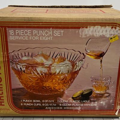 Classic 18 Pieces Punch Bowl Set