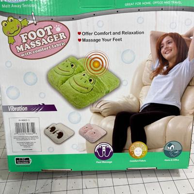Battery Operated Foot and Neck Massagers, New  