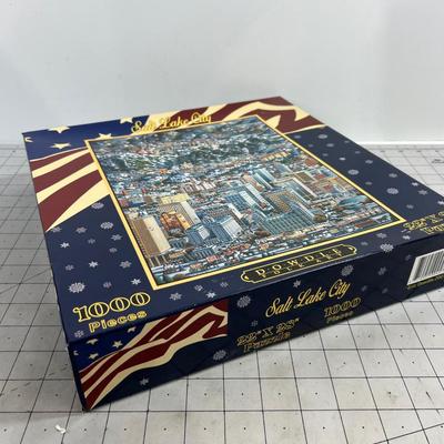 Salt Lake City Puzzle 1000 New not opened by Dowdle 