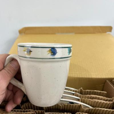 Rainbow Trout  Folkcraft DISHES NEW in the Box 16 Pieces