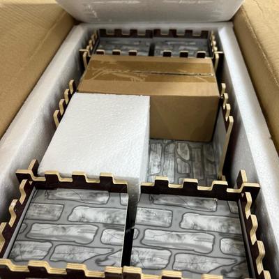 WOOD Play Castle NEW IN THE BOX 