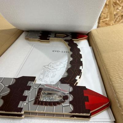 WOOD Play Castle NEW IN THE BOX 