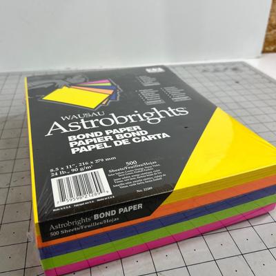 A Ream of Colored Paper #24 lb. 