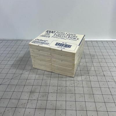 1000 - 3 X 5 Index Cards