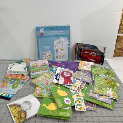 Stickers Easter, Kid Activities and Refrigerator Magnets 