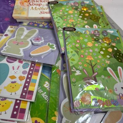 Stickers Easter, Kid Activities and Refrigerator Magnets 