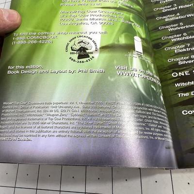 Marvel Cross Overs Book 