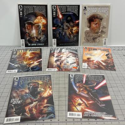 The Star Wars 0 thru 7 Volumes 